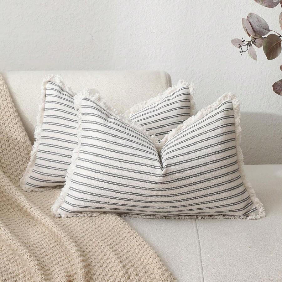 SHEIN POSZEWKA NA PODUSZKĘ PASKI S07__40X40