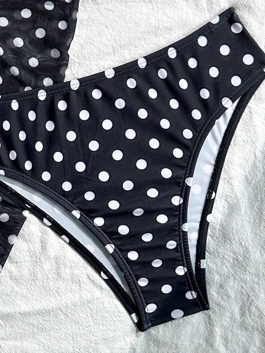 SHEIN DWUCZĘŚCIOWY STRÓJ KĄPIELOWY PAREO S09__XS