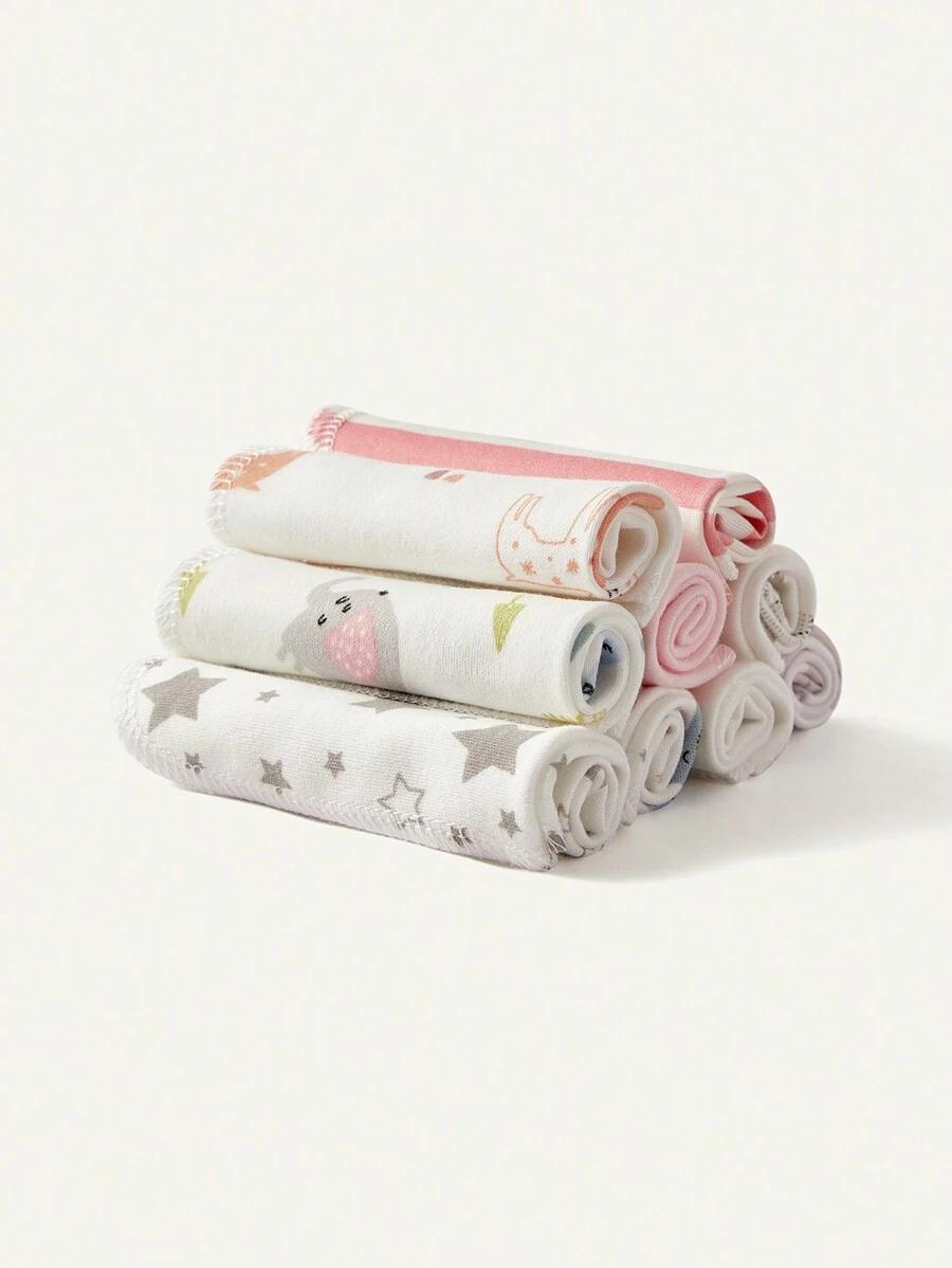 SHEIN ŚCIERECZKI DLA NIEMOWLĄT 9-PACK S07__20X20CM