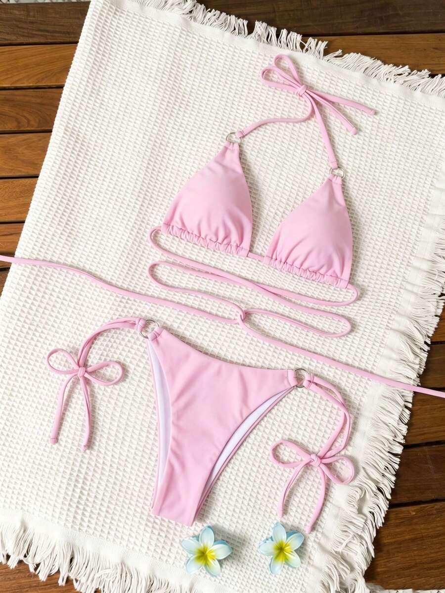 SWIM SXY RÓŻOWY DWUCZĘŚCIOWY STRÓJ KĄPIELOWY S09__XS