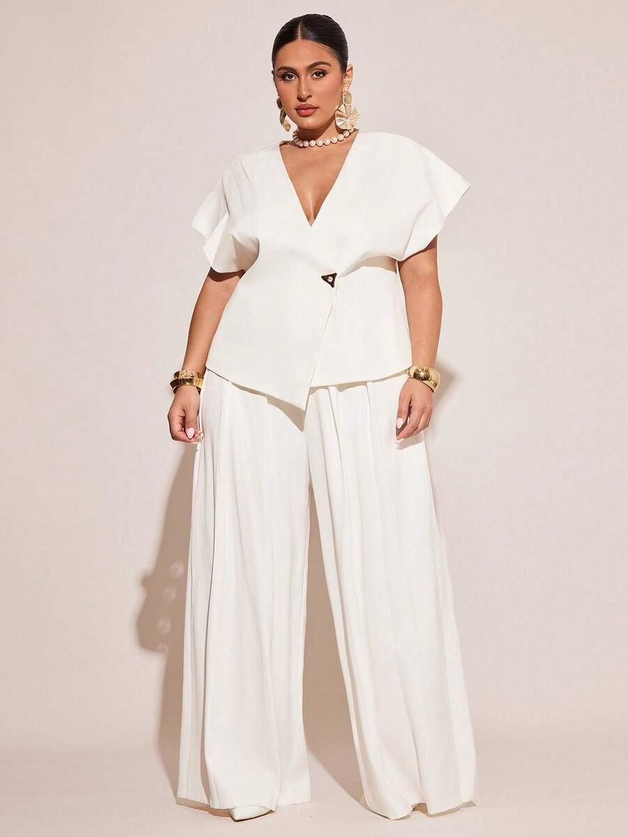 SHEIN BLUZKA SPODNIE KOMPLET S06__46