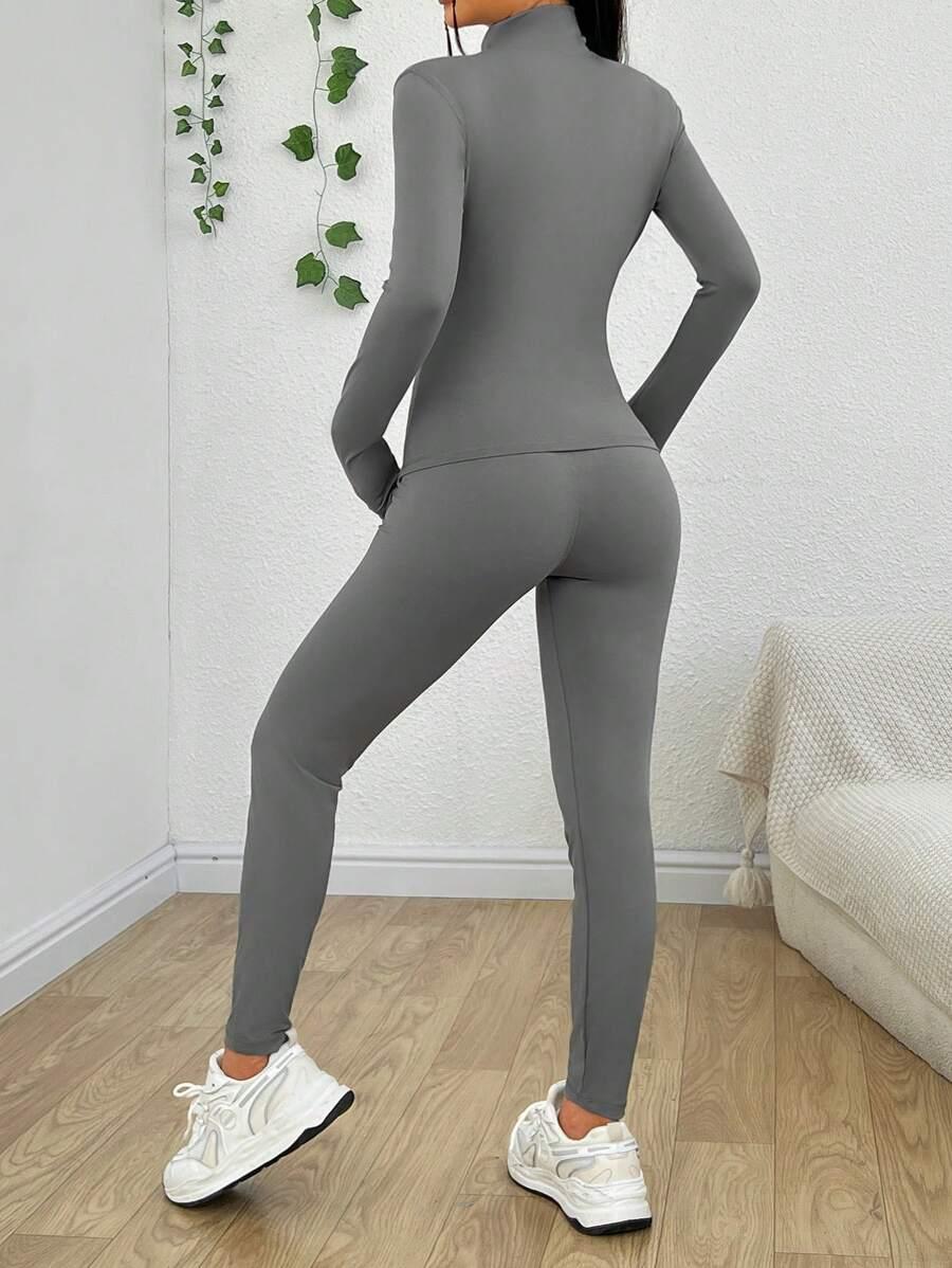 SHEIN SZARE SPORTOWE SPODNIE S06__M