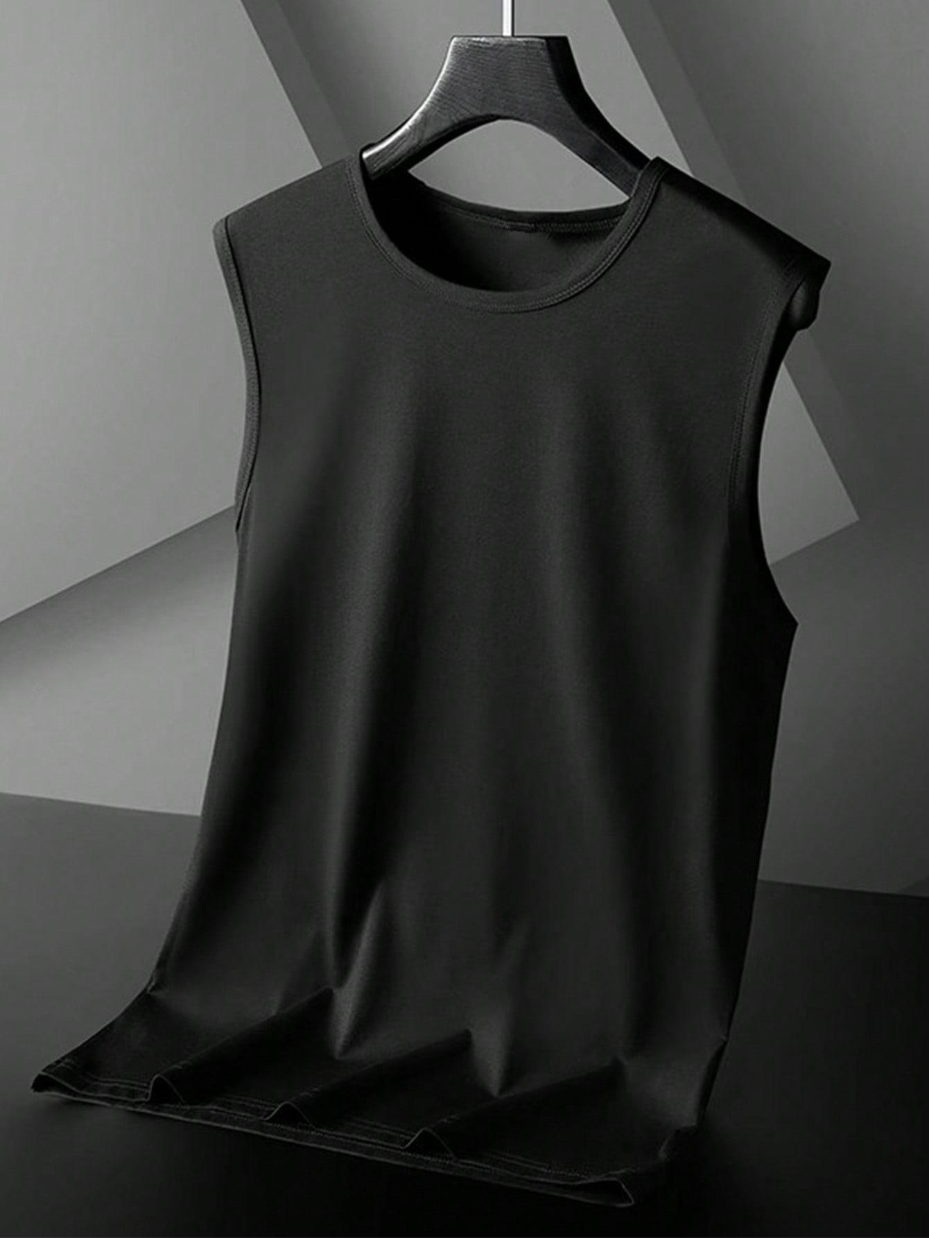 SHEIN CZARNA KOSZULKA SPORTOWA S06__L