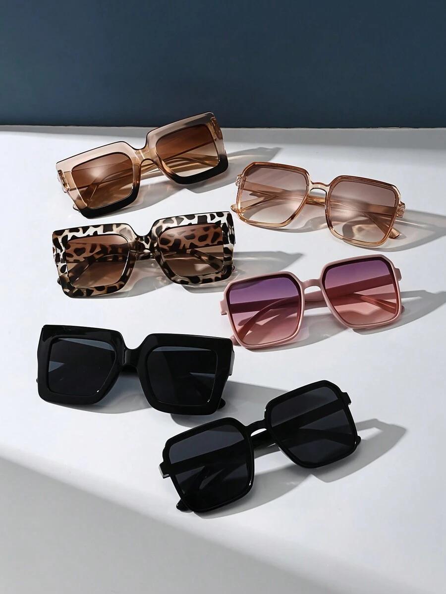SHEIN ZESTAW OKULARÓW PRZECIWSŁONECZNYCH 6-PACK S07
