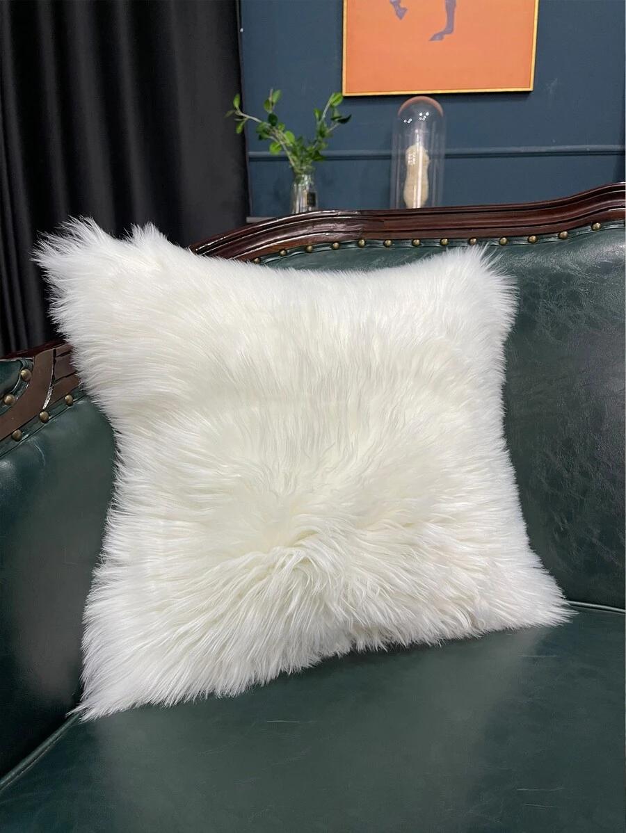 SHEIN BIAŁA POSZEWKA NA PODUSZKĘ MIŚ S07__45X45