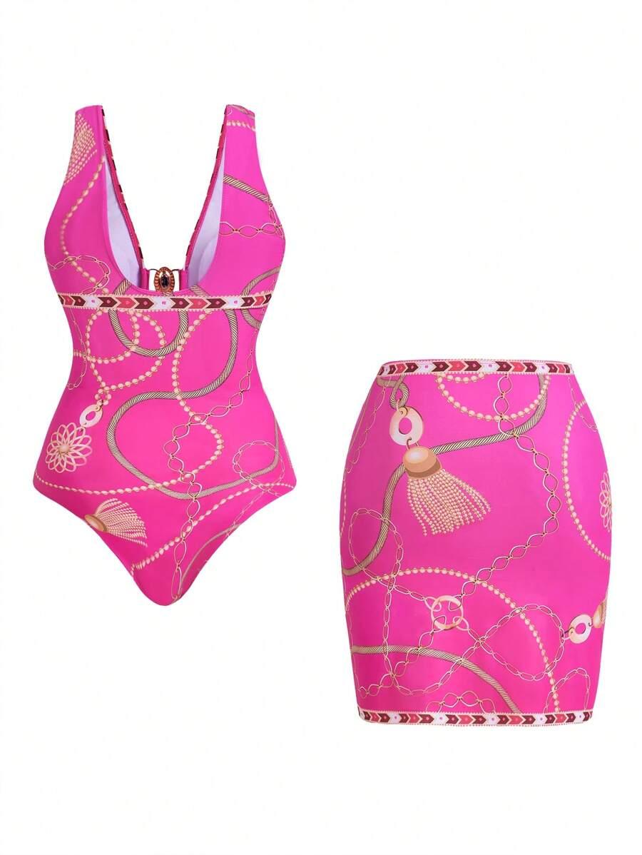 SWIM OASIS JEDNOCZĘŚCIOWY STRÓJ KĄPIELOWY PAREO S09__50