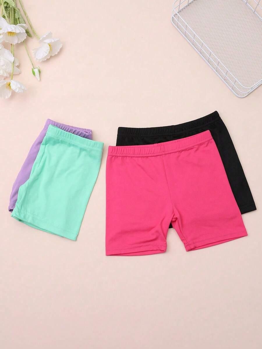 SHEIN KRÓTKIE SPODENKI 4-PACK S09__122-128CM