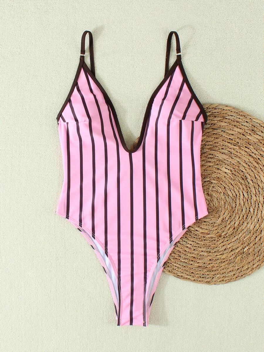 SHEIN JEDNOCZĘŚCIOWY STRÓJ KĄPIELOWY S09__M