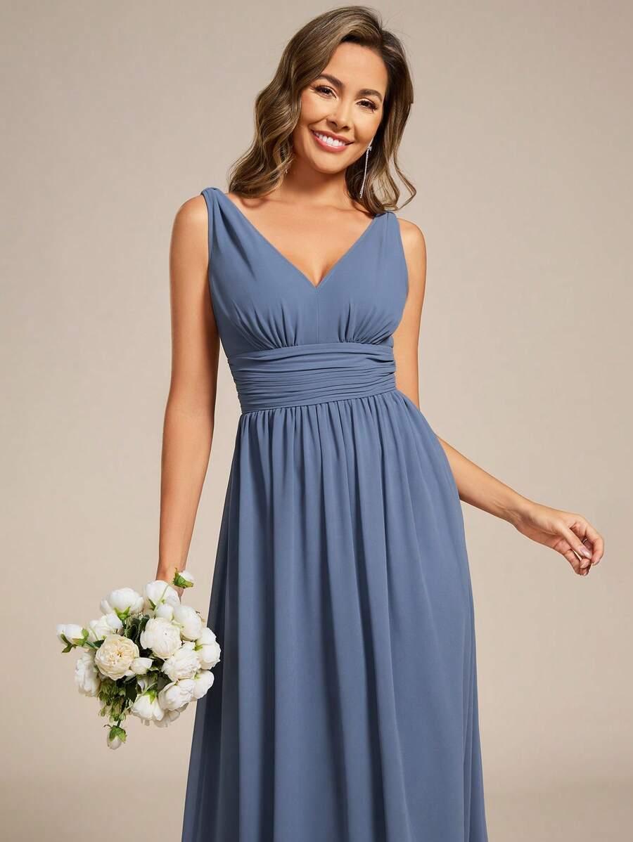 SHEIN NIEBIESKA MAXI SUKIENKA S06__XL