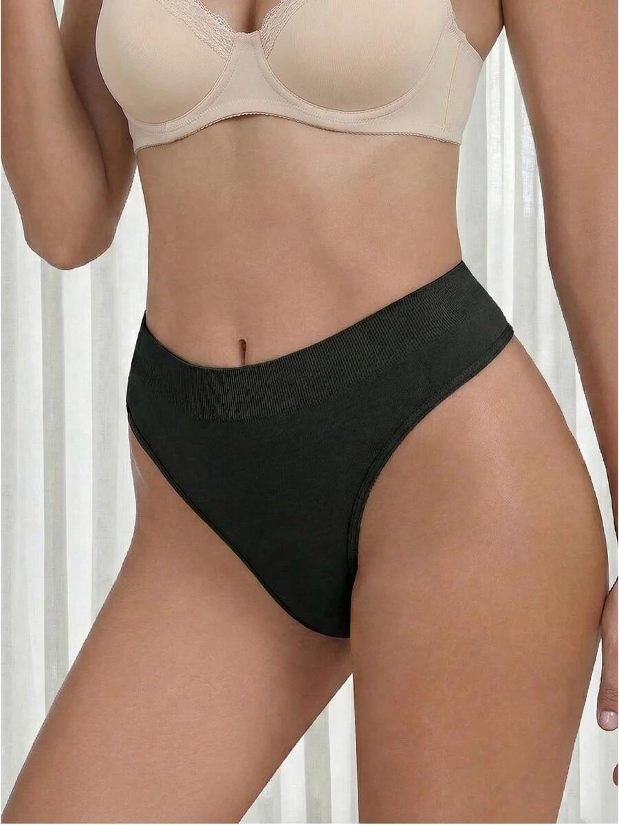 SHEIN CZARNE MAJTKI 8-PACK S09__L