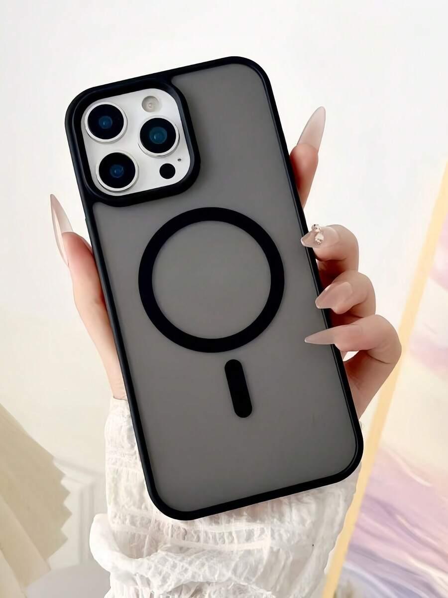 SHEIN CZARNE ETUI NA TELEFON IPHONE 14 PRO MAX S07