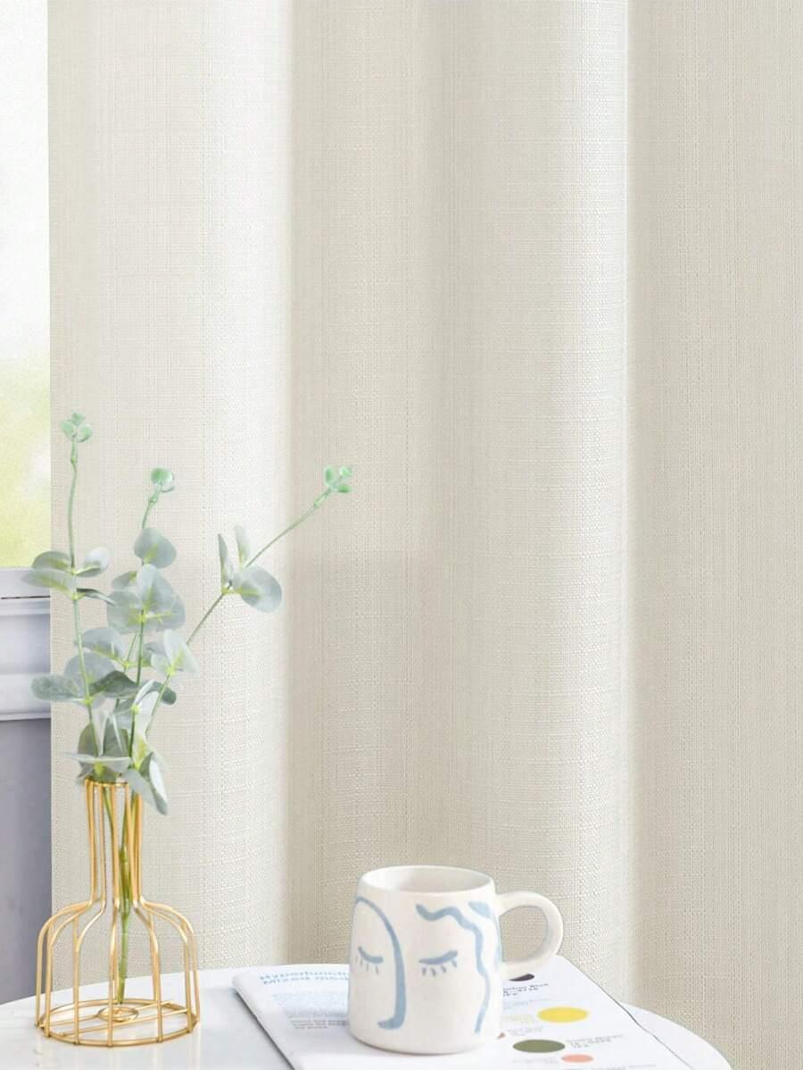 SHEIN BIAŁA ZASŁONA 1SZT. S07__100X50CM