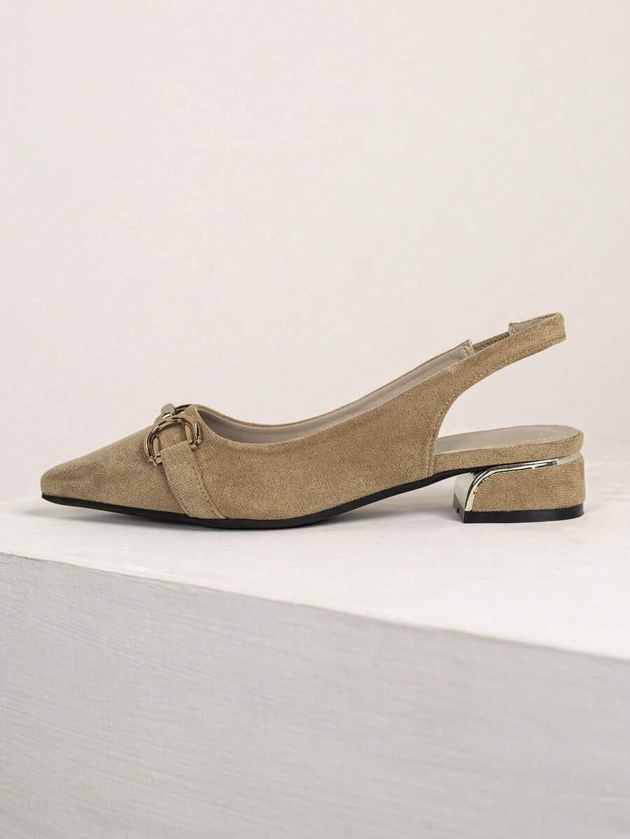 SHEIN BEŻOWE BALERINY IMITACJA ZAMSZU S06__37,5