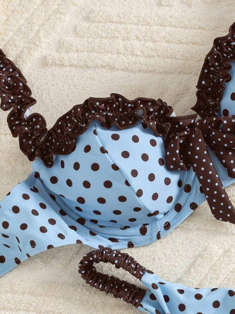 SHEIN DWUCZĘŚCIOWY STRÓJ KĄPIELOWY S09__S