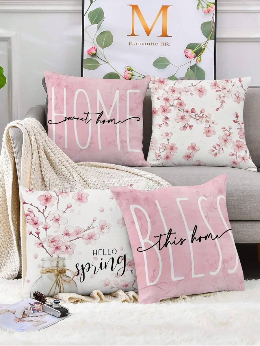 SHEIN POSZEWKA NA PODUSZKĘ 4-PACK S07__45X45