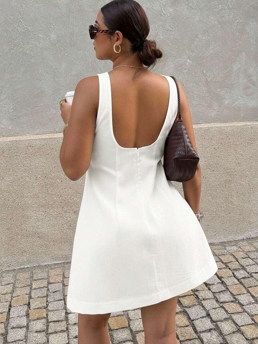 SHEIN BIAŁA MINI SUKIENKA S06__46