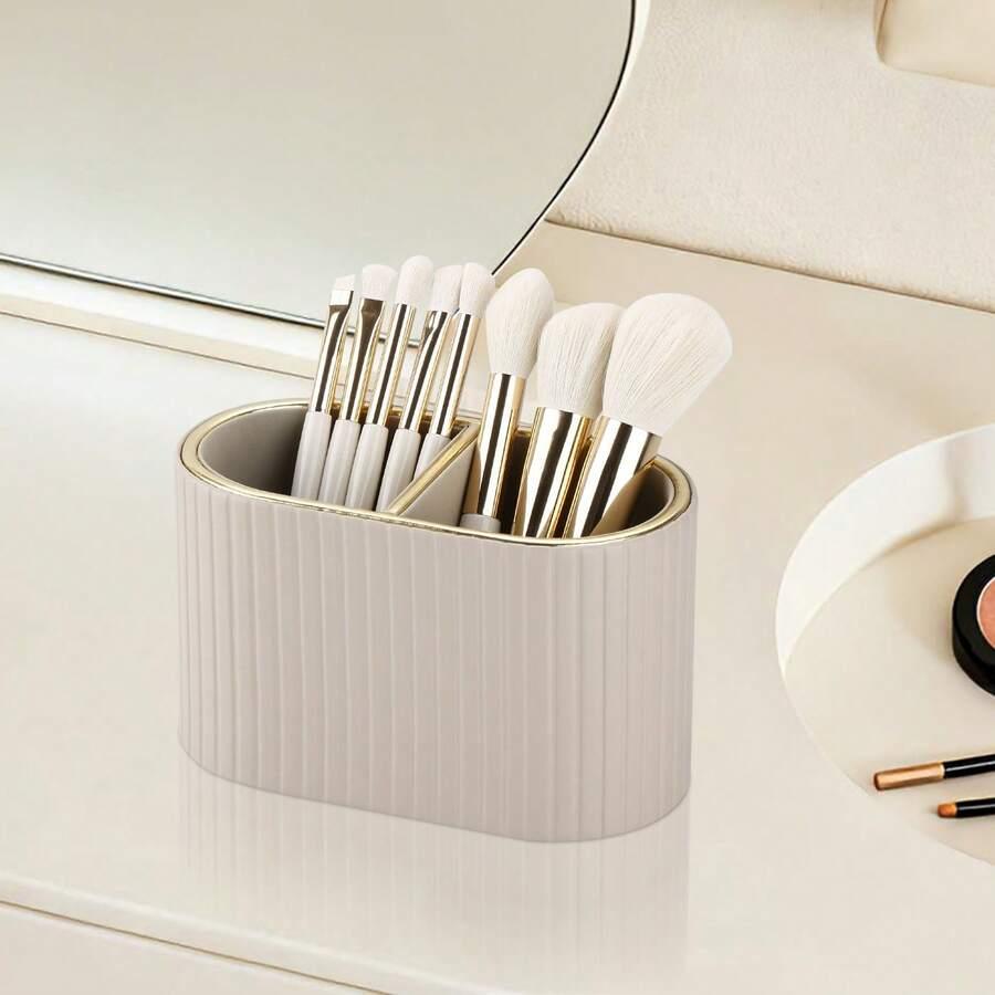SHEIN BEŻOWY ORGANIZER NA BIURKO S07__16,2X9,7