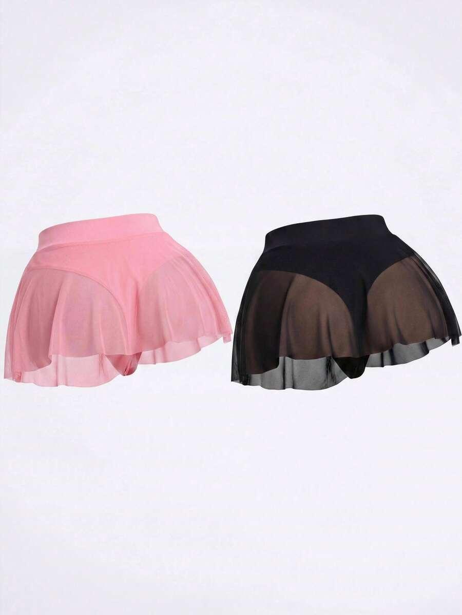 SHEIN DÓŁ OD BIKINI 2-PACK S06__M