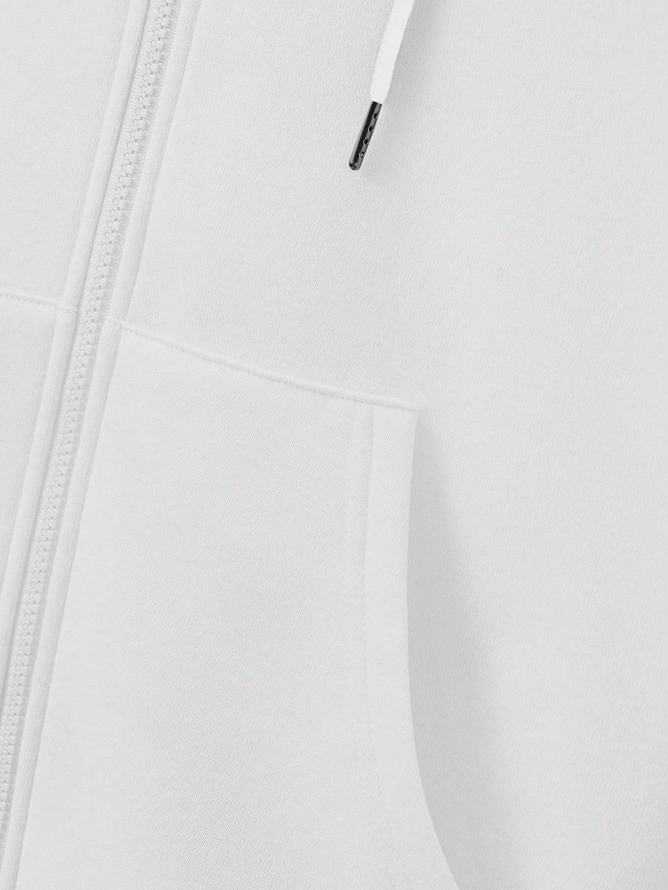 SHEIN BIAŁA ROZPINANA BLUZA S06__M
