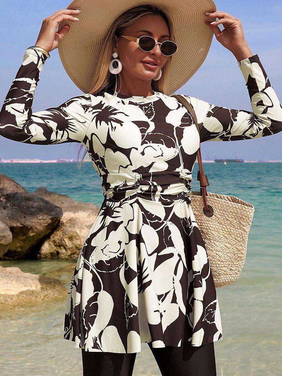 SHEIN DWUCZĘŚCIOWY STRÓJ KĄPIELOWY S09__XL