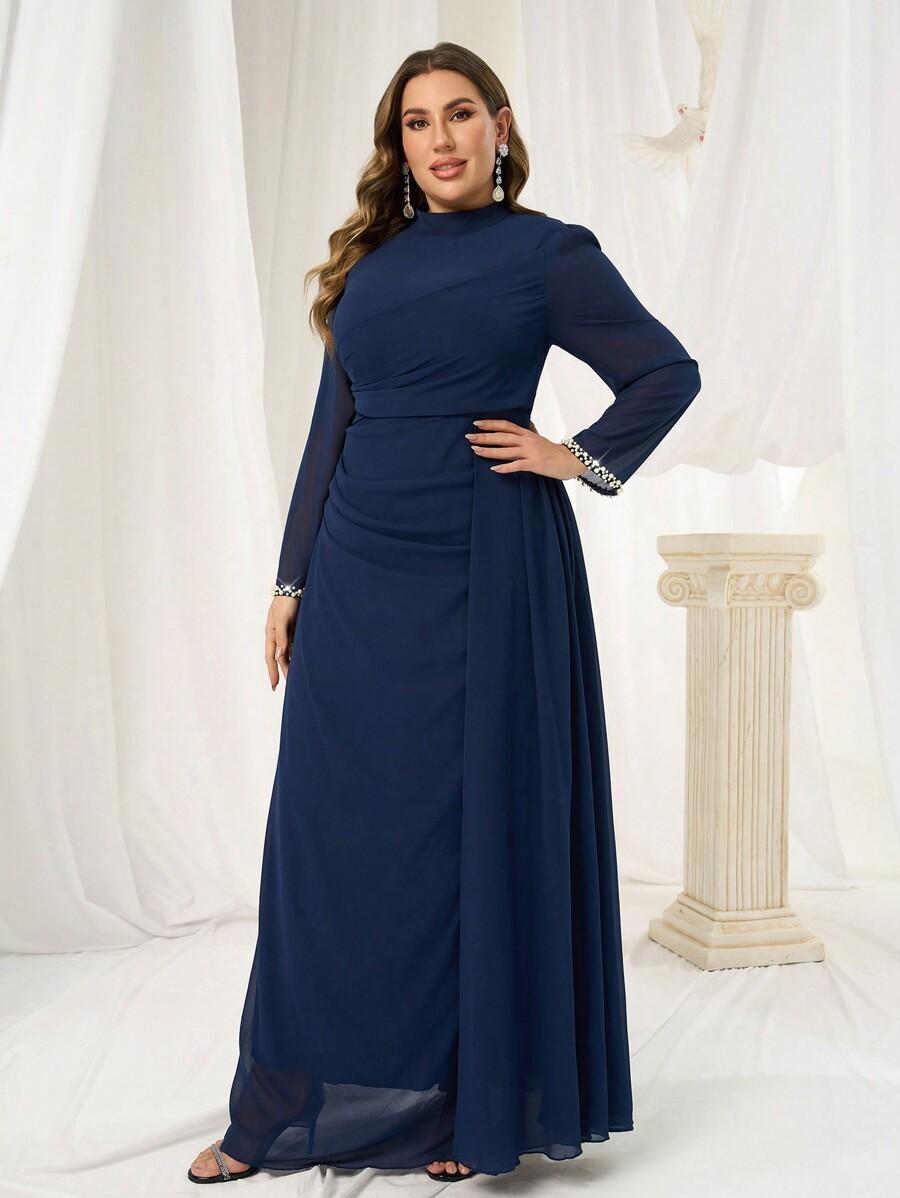 SHEIN MAXI SUKIENKA ZDOBIENIA S06__50