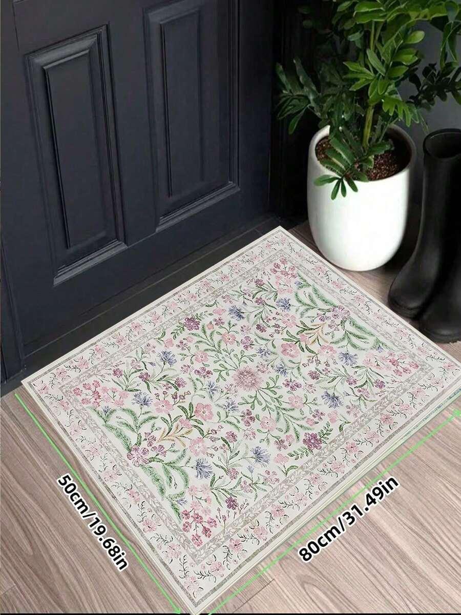 SHEIN DYWAN WZÓR KWIAT S07__60X90CM