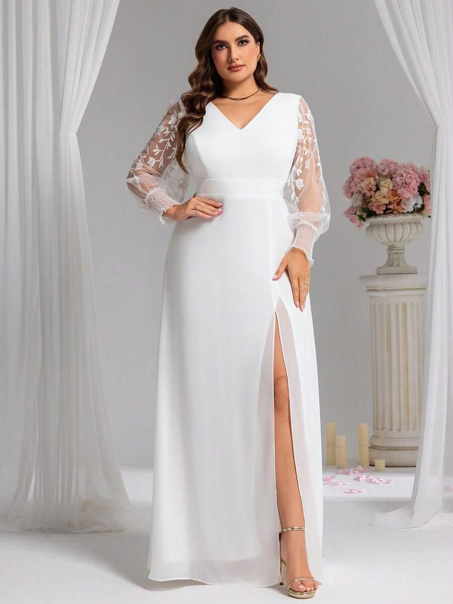 SHEIN BIAŁA MAXI SUKIENKA S06__48