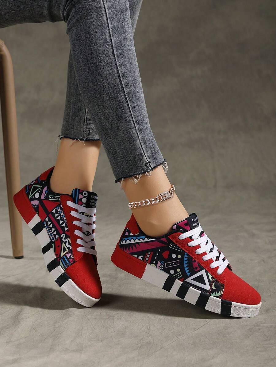 SHEIN SZNUROWANE TRAMPKI WZÓR S06__39