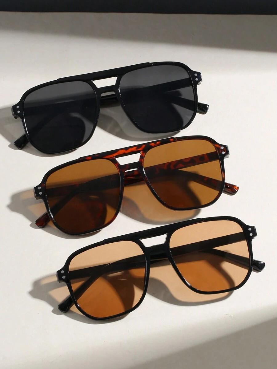 SHEIN OKULARY PRZECIWSŁONECZNE 3-PACK S07
