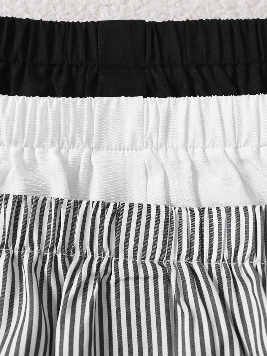 SHEIN MINI SPÓDNICA GUZIKI 3 PACK PK01__S