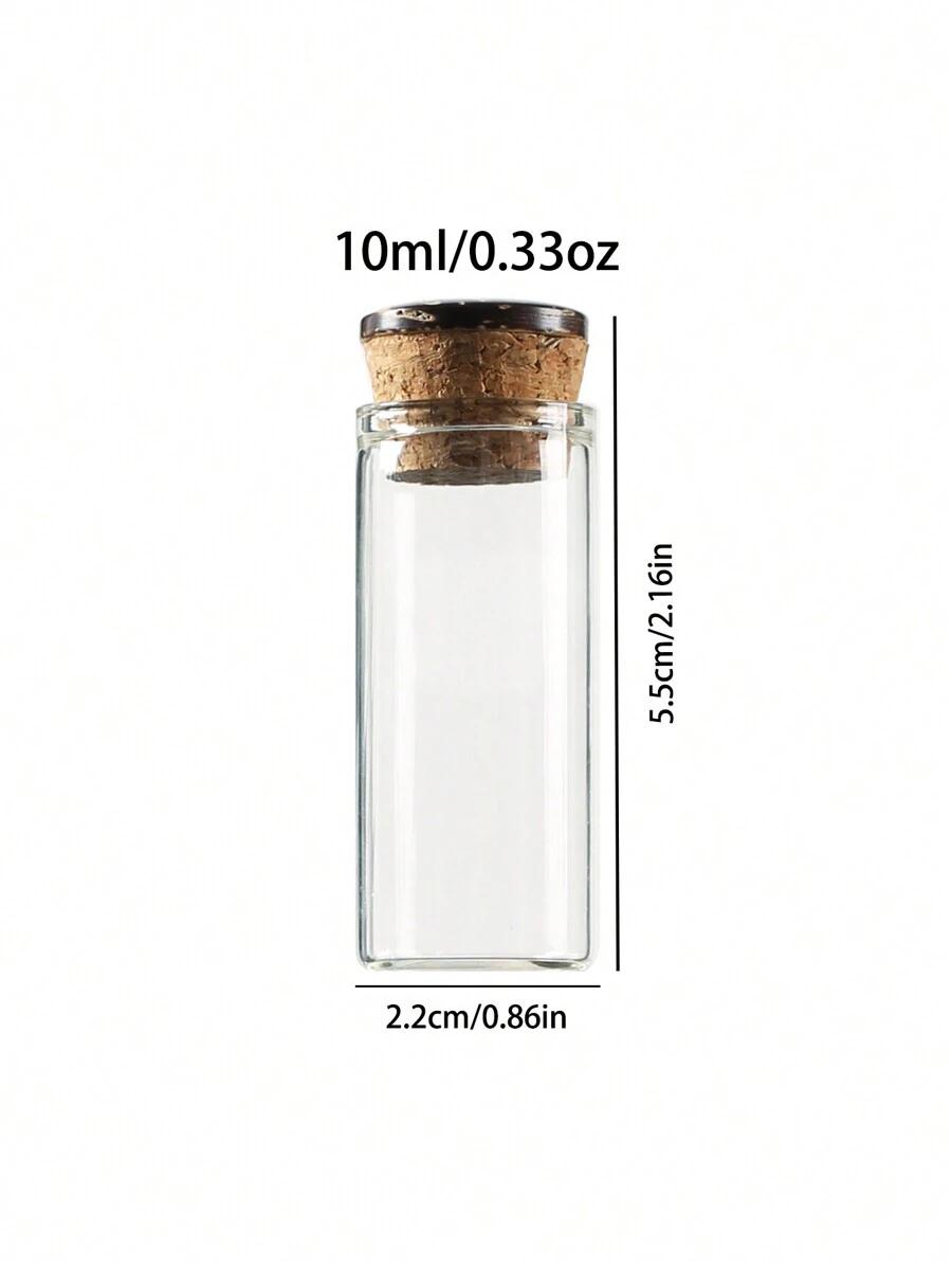 SHEIN FIOLKA SZKLANA Z KORKIEM 6-PACK S07__15ML