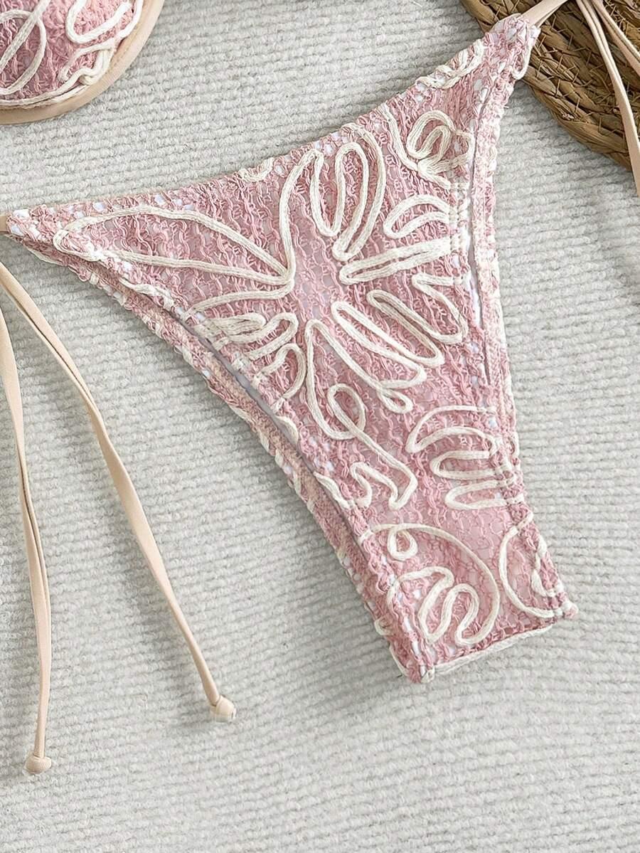 SHEIN DWUCZĘŚCIOWY STRÓJ KĄPIELOWY S09__XS