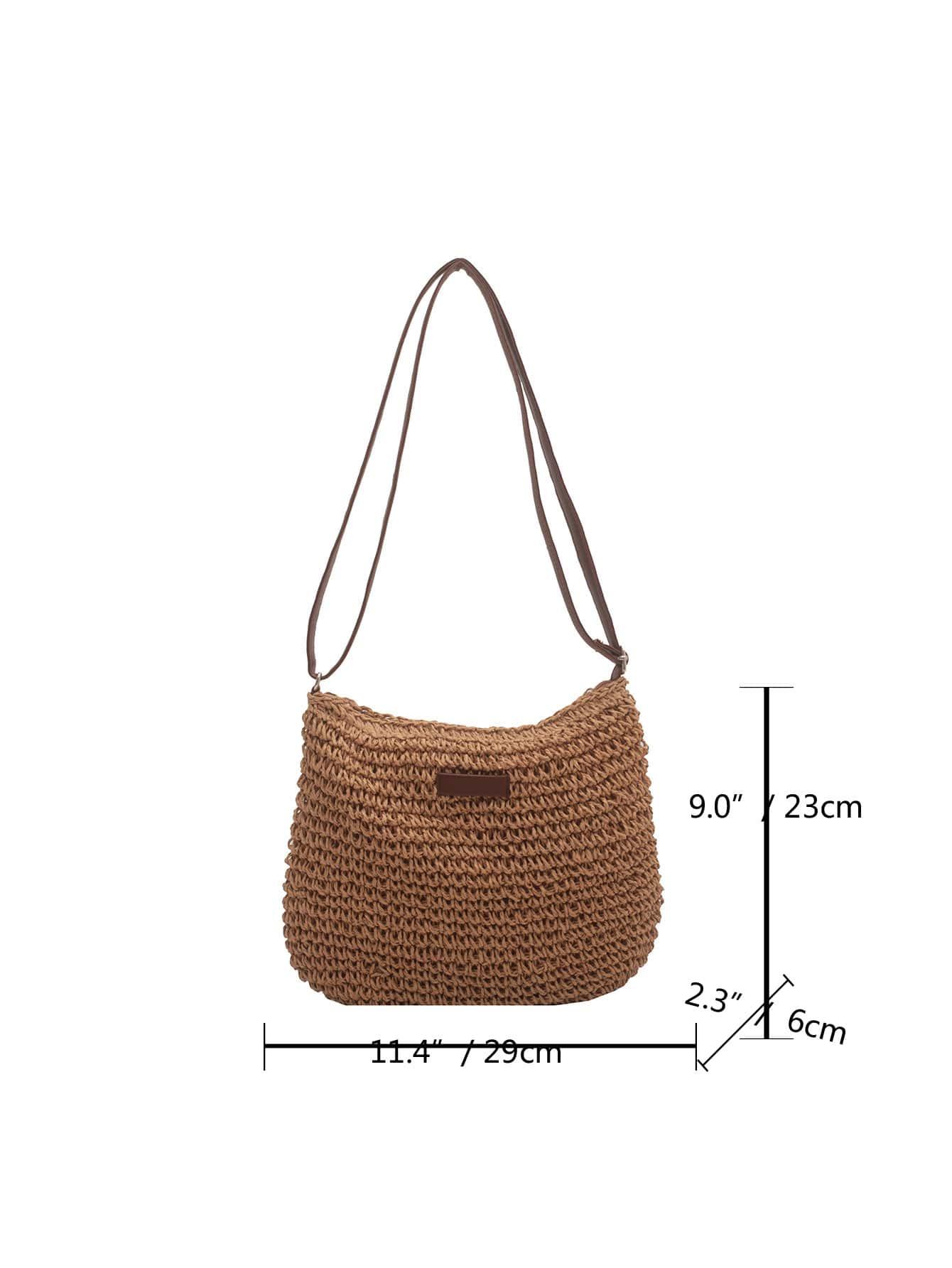 SHEIN BEŻOWA TOREBKA ZAMEK S07__29X6X23