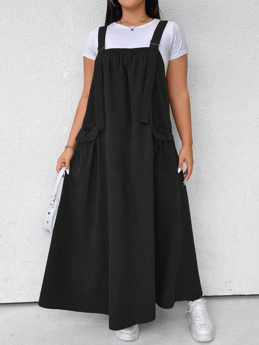 FLIRLA CZARNA MAXI SUKIENKA S06__48