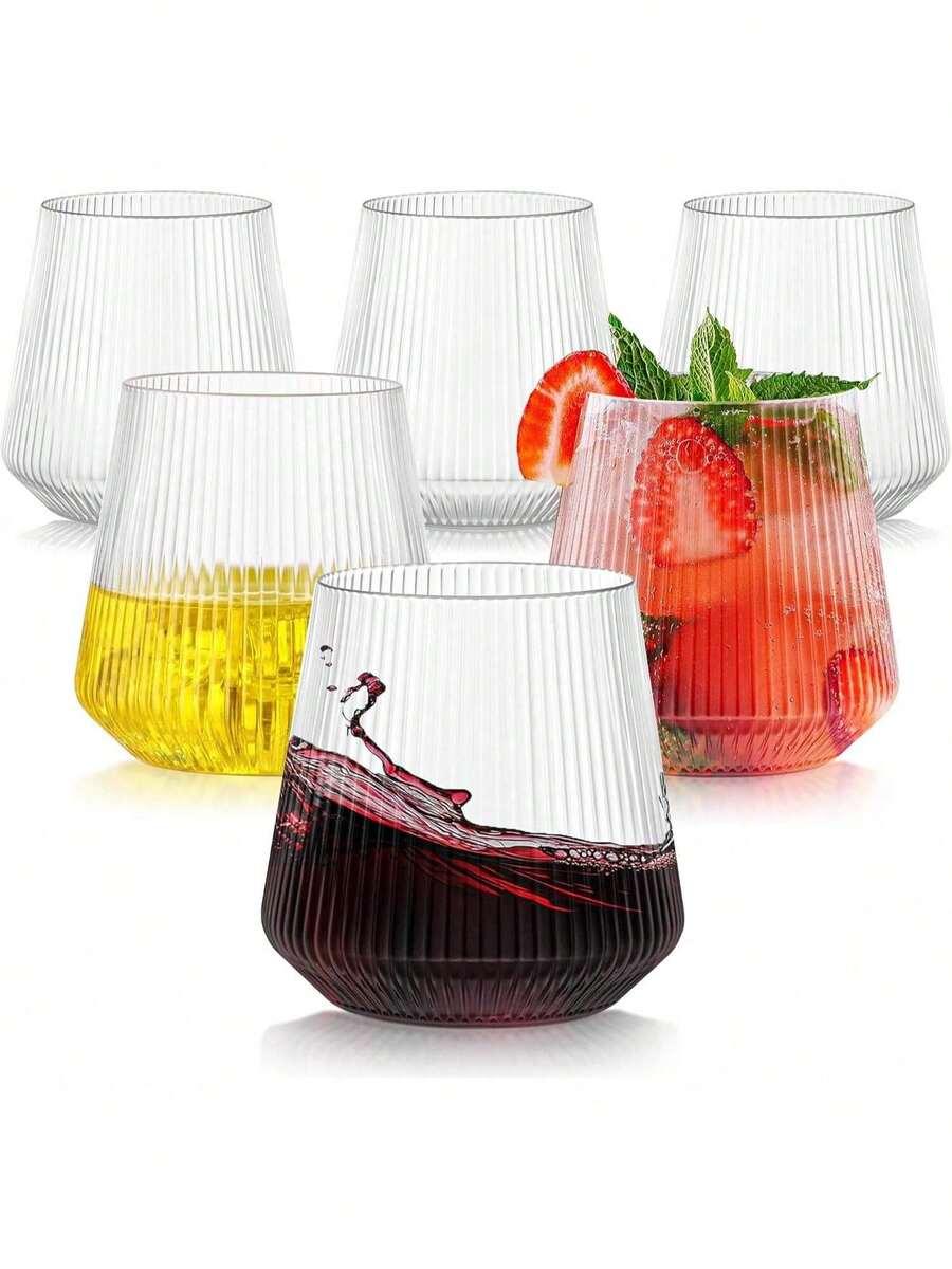 SHEIN PLASTIKOWE SZKLANKI 8-PACK S07__