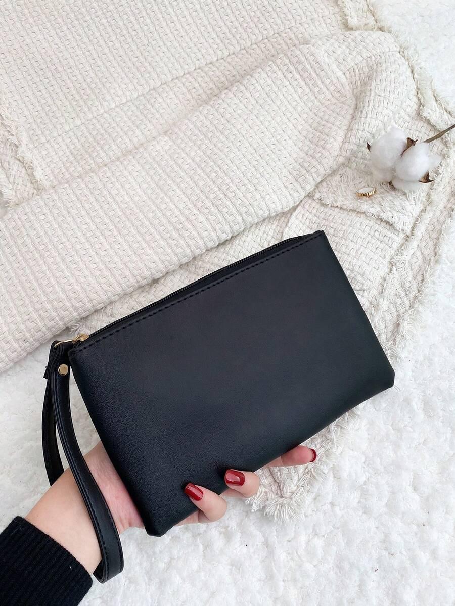 SHEIN CZARNA TOREBKA KOPERTÓWKA 12,5X21