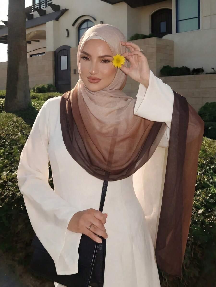 SHEIN CHUSTA APASZKA OMBRE S07__80X90
