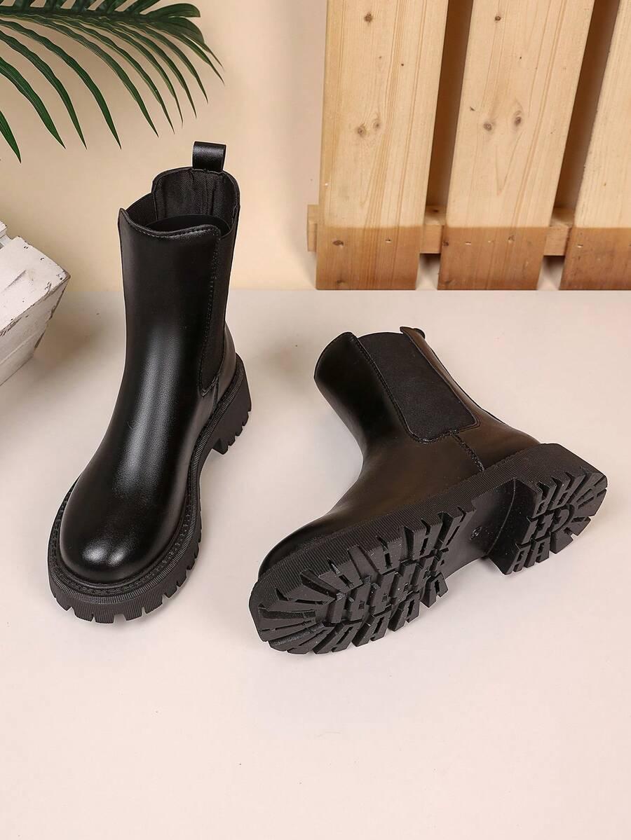 SHEIN CZARNE WSUWANE BOTKI W01__40,5