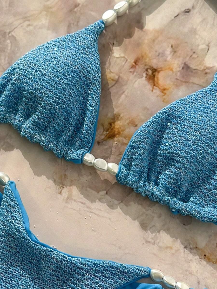 SHEIN DWUCZĘŚCIOWY STRÓJ KĄPIELOWY S09__M