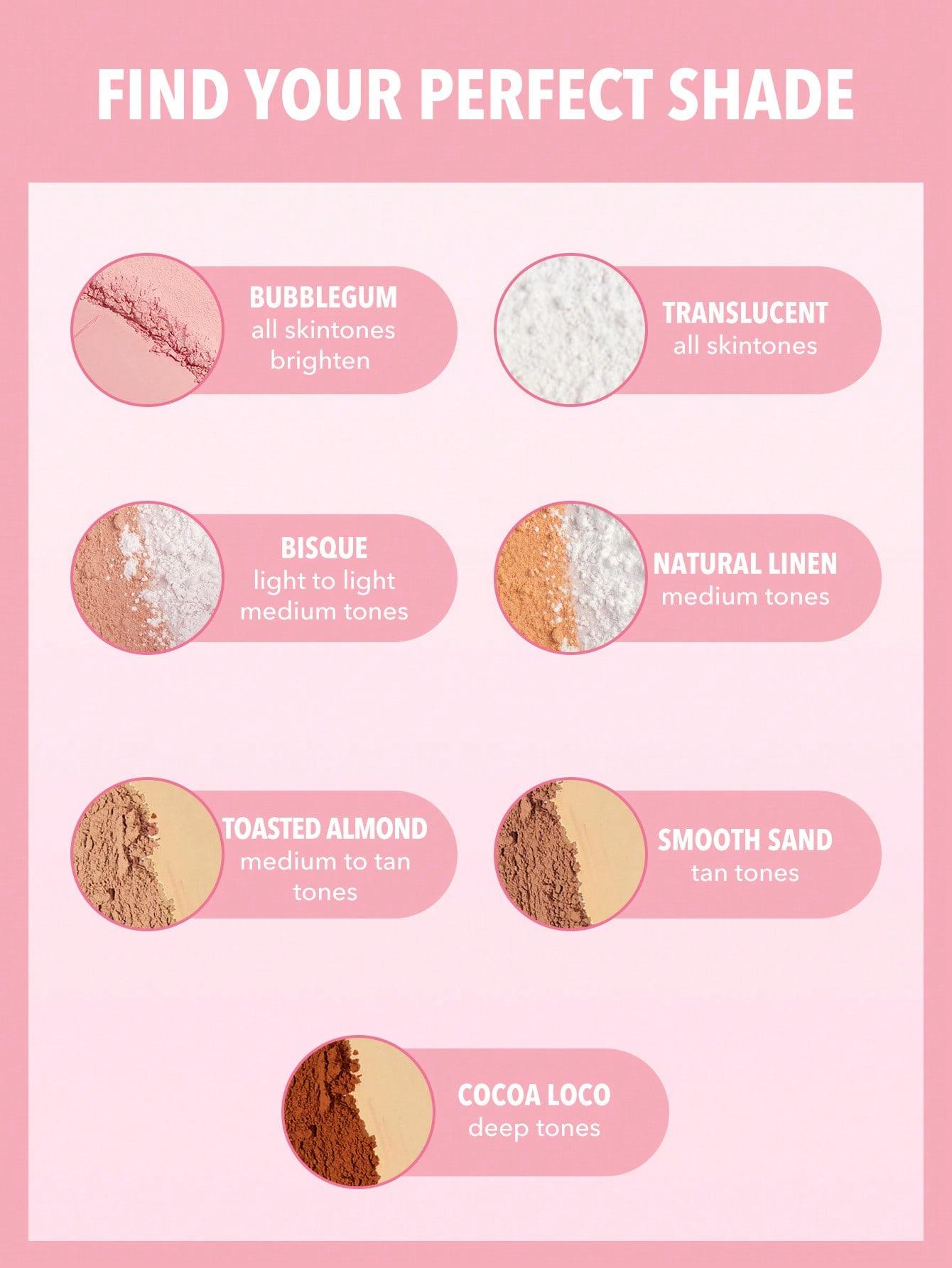 SHEIN PUDER UTRWALAJĄCY BUBBLEGUM S07