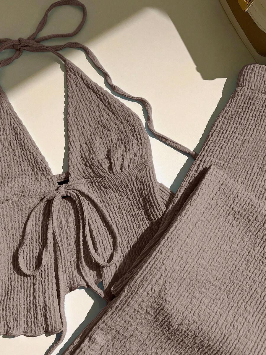 SHEIN KOMPLET TOP SPODNIE S06__S