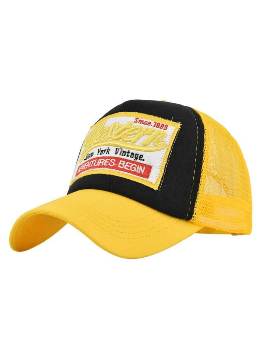 SHEIN CZAPKA Z DASZKIEM NAPISY S07__55-59