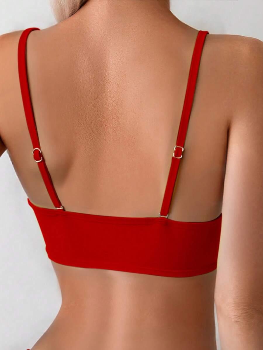 SHEIN DWUCZĘŚCIOWY STRÓJ KĄPIELOWY S09__S