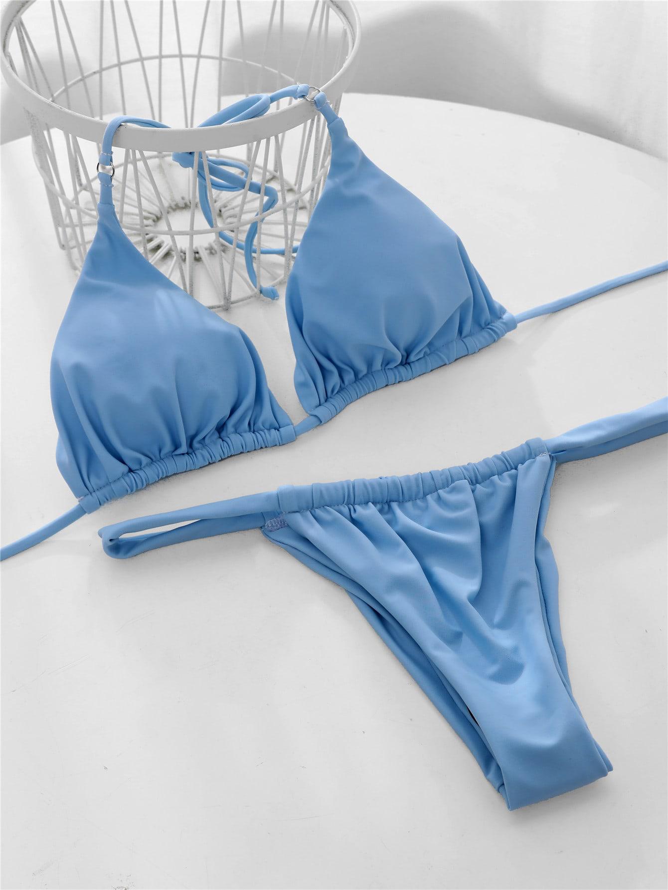 SHEIN DWUCZĘŚCIOWY STRÓJ KĄPIELOWY S09__XS