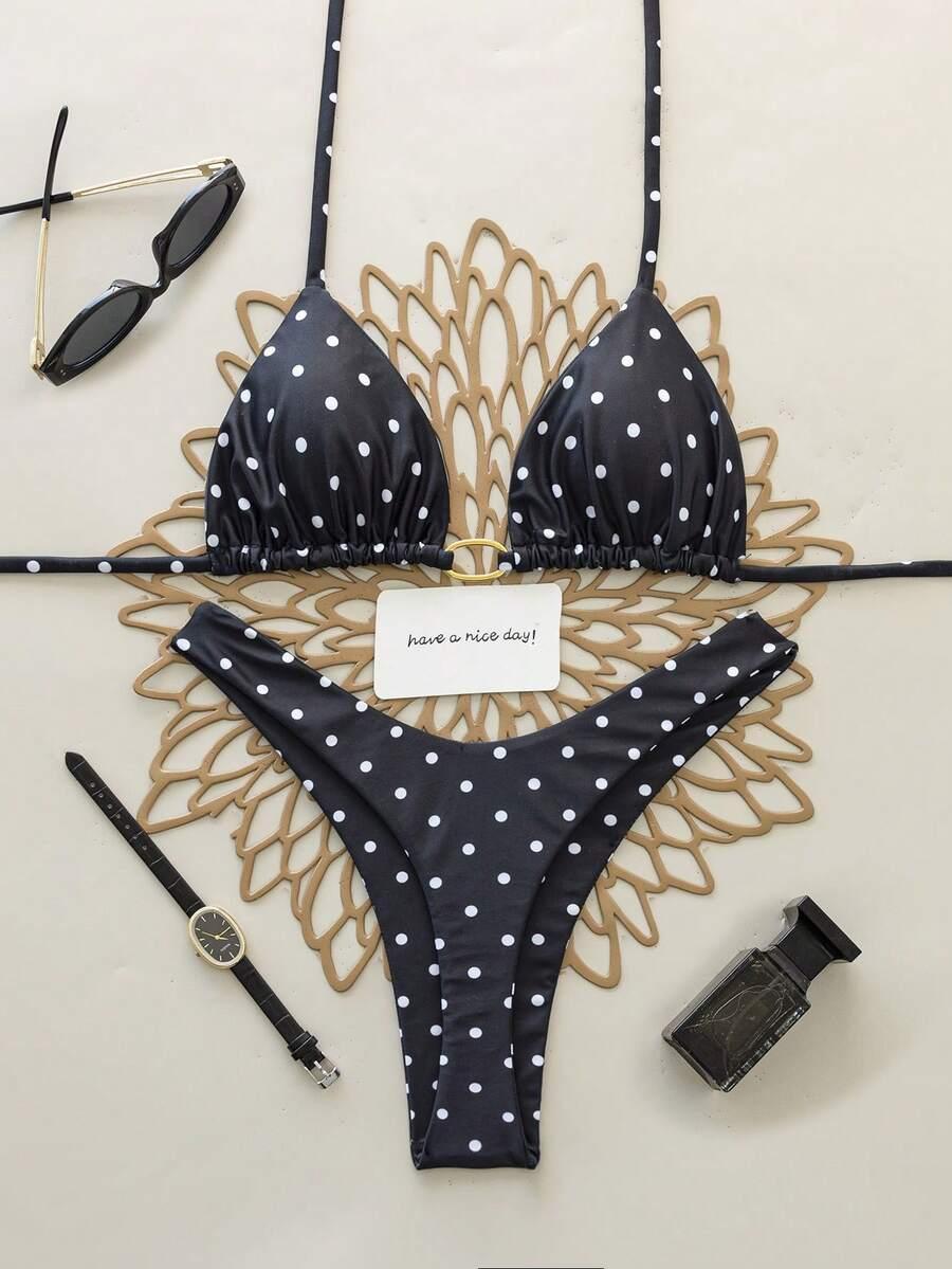 SHEIN DWUCZĘŚCIOWY STRÓJ KĄPIELOWY S09__XS