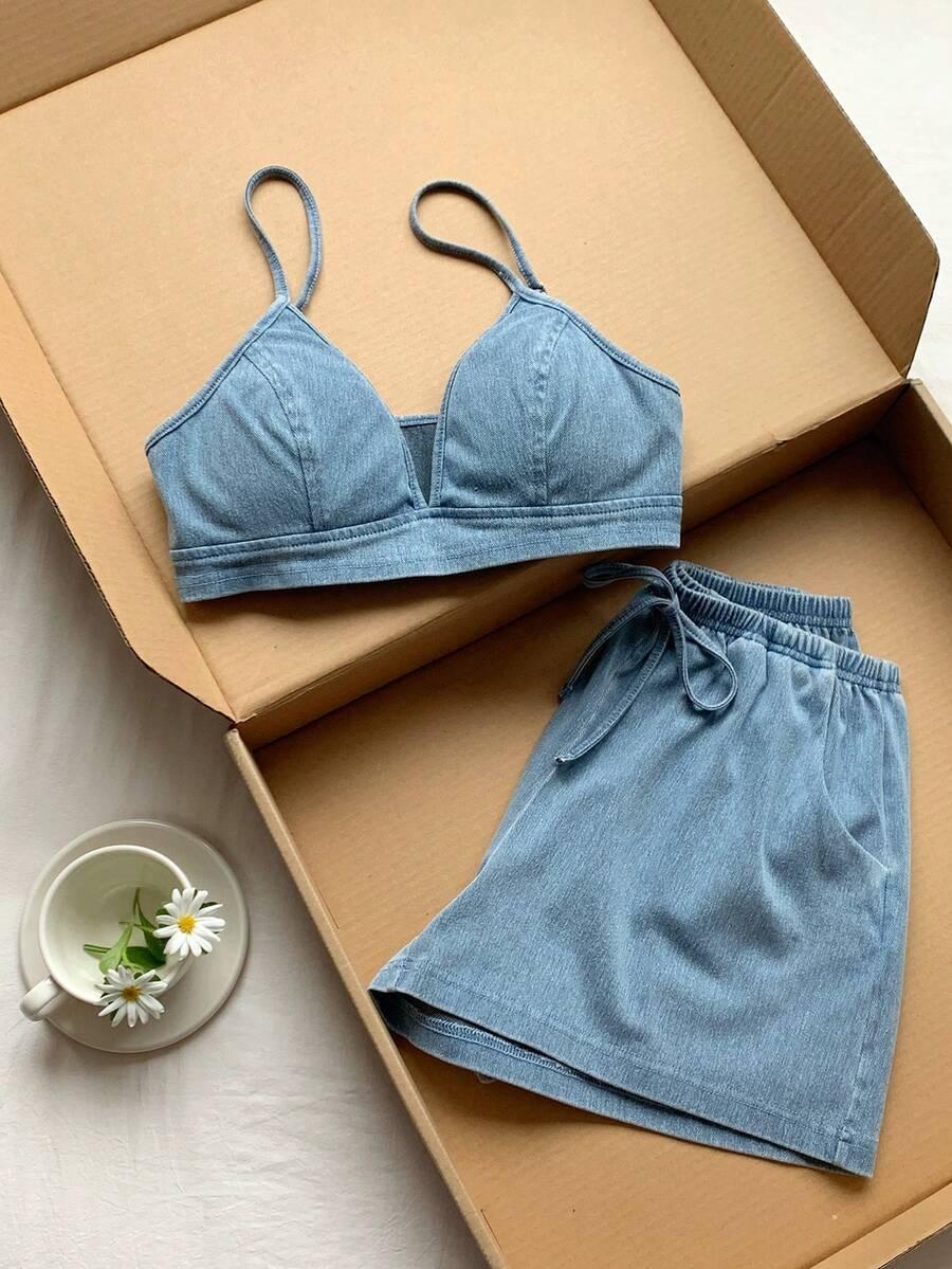 COMFORTCANA NIEBIESKI TOP JEANS S09__M