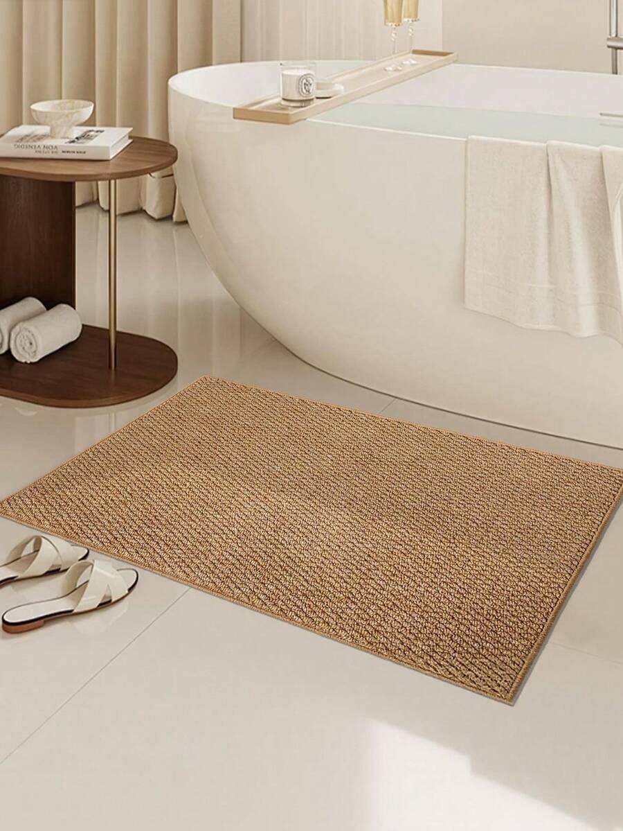 SHEIN BRĄZOWY PROSTOKĄTNY DYWAN S07__80X120CM