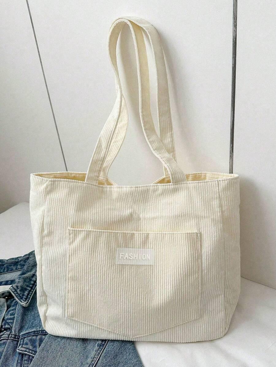 SHEIN BIAŁA TORBA NA RAMIĘ S07__13X29X33CM