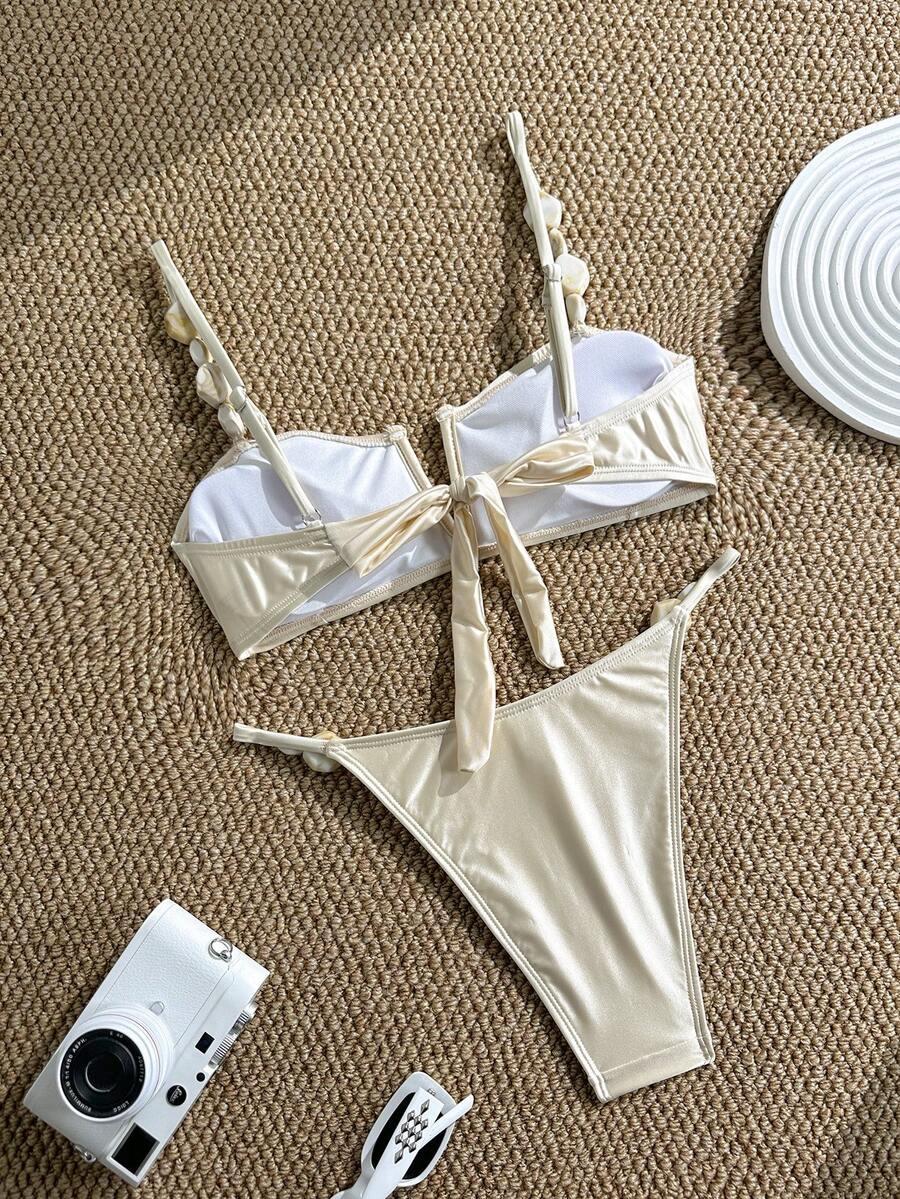 SHEIN DWUCZĘŚCIOWY STRÓJ KĄPIELOWY S06__M