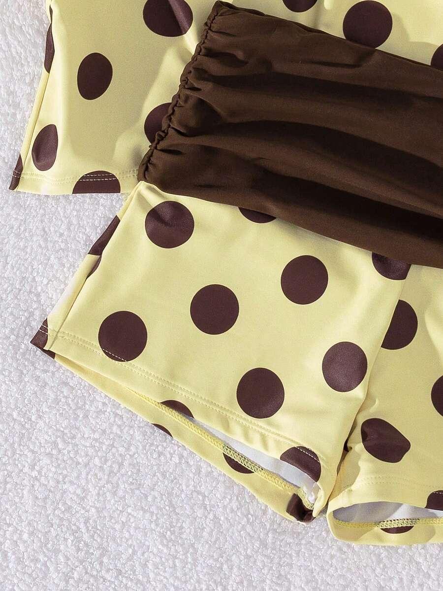 SHEIN DWUCZĘŚCIOWY STRÓJ KĄPIELOWY S09__L